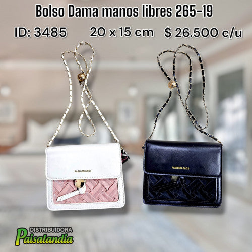 Bolso dama manos libres 265-19 (UND)