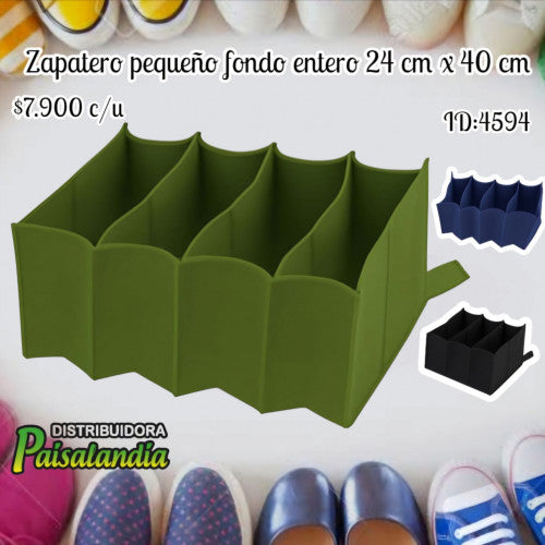 Zapatero pequeño fondo entero (UND)
