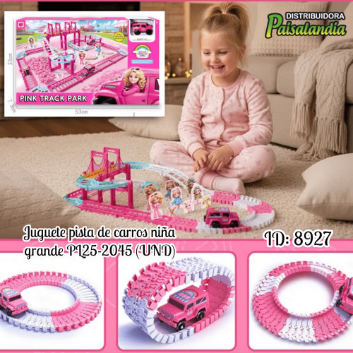 Juguete pista de carros niña grande PL25-2045 (UND)