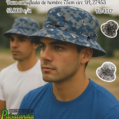 Pava camuflada de hombre DL-27453 (UND)