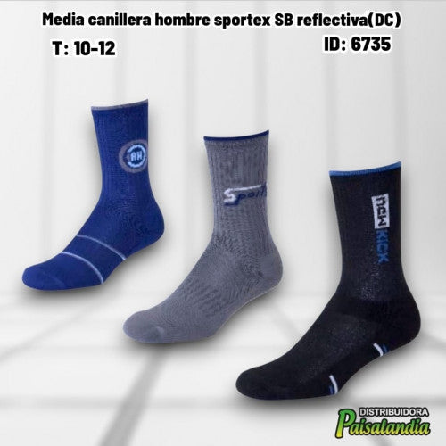 Media canillera hombre sportex SB reflectiva(DC)