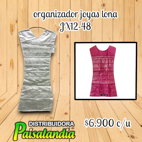 Organizador joyas lona Jx12-48 (UND)