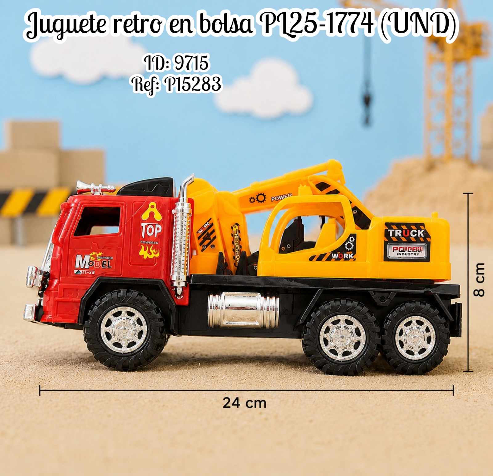 Juguete retro en bolsa PL25-1774 (UND)