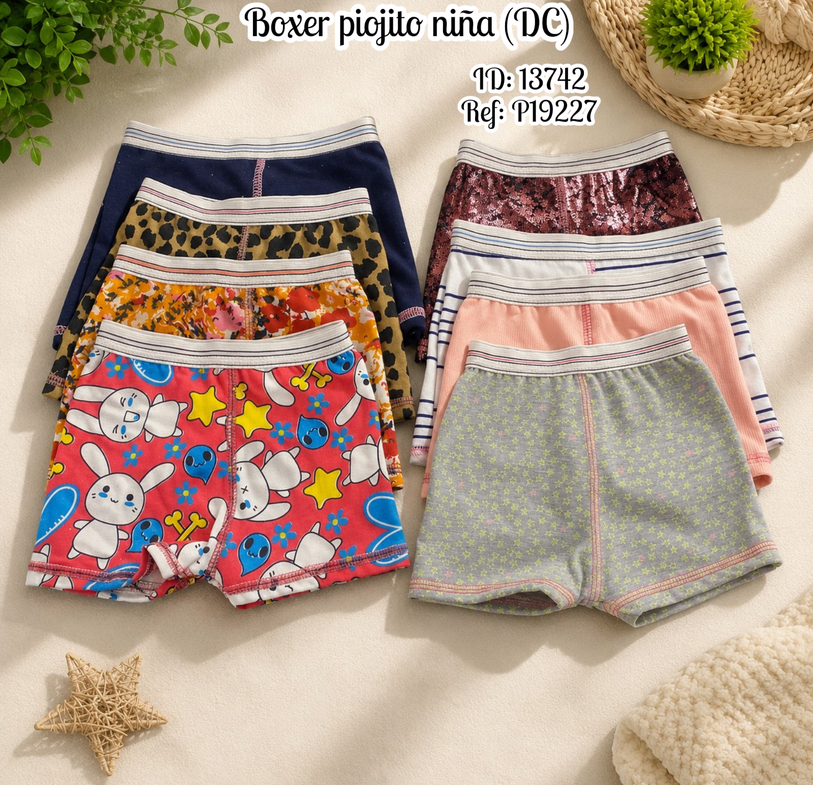 Boxer piojito niña  (DC)