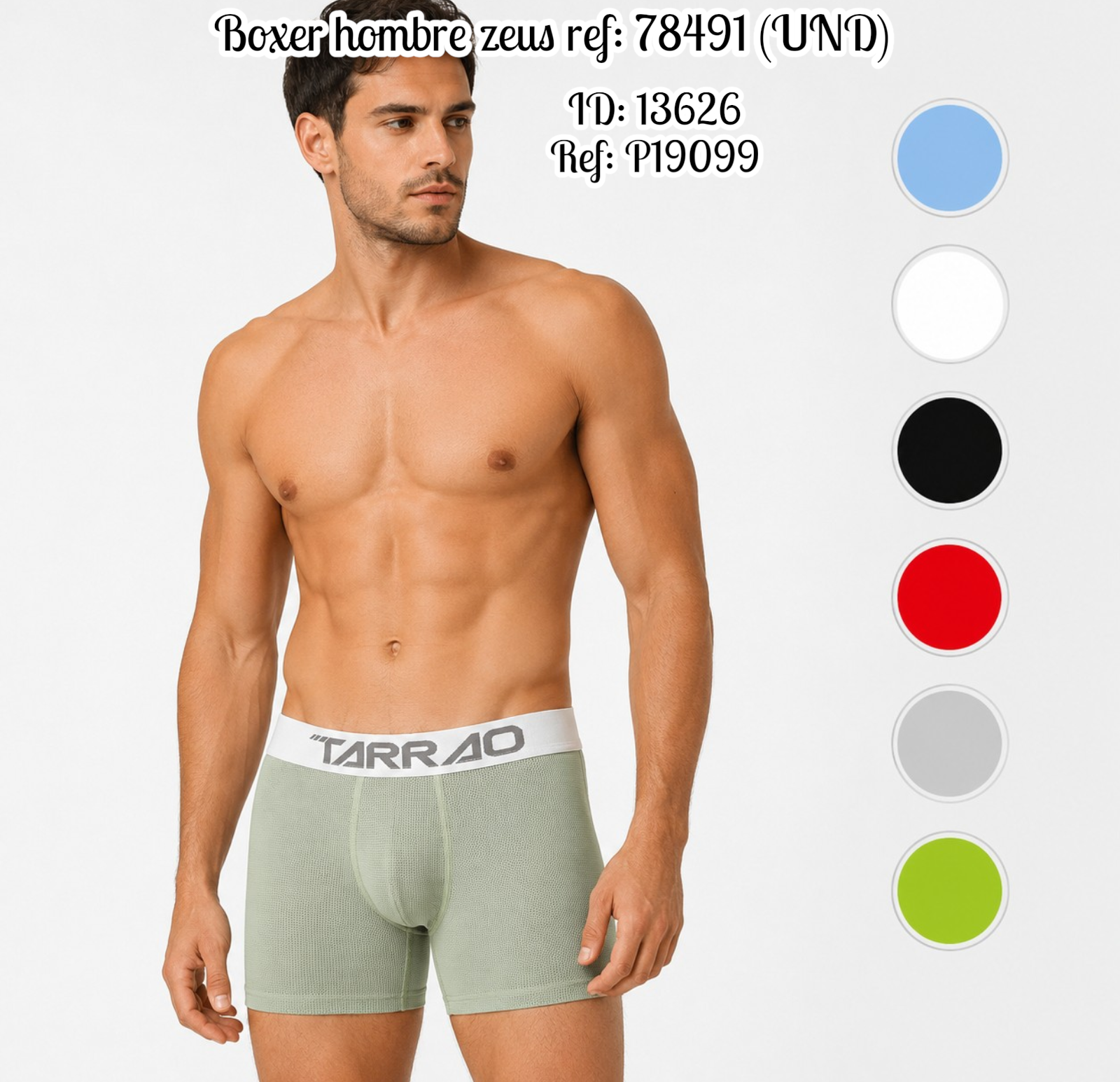 Boxer hombre zeus ref: 78491 (UND)