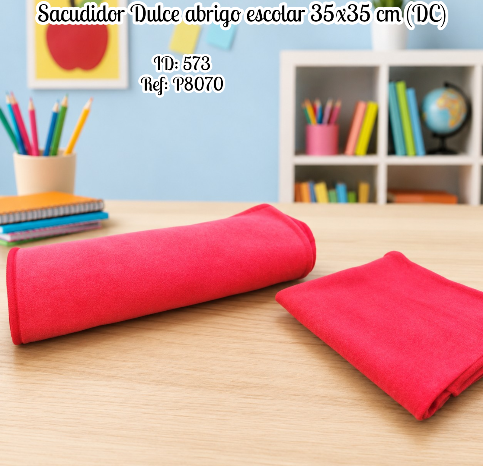 Sacudidor Dulce abrigo escolar 35x35 cm (DC)