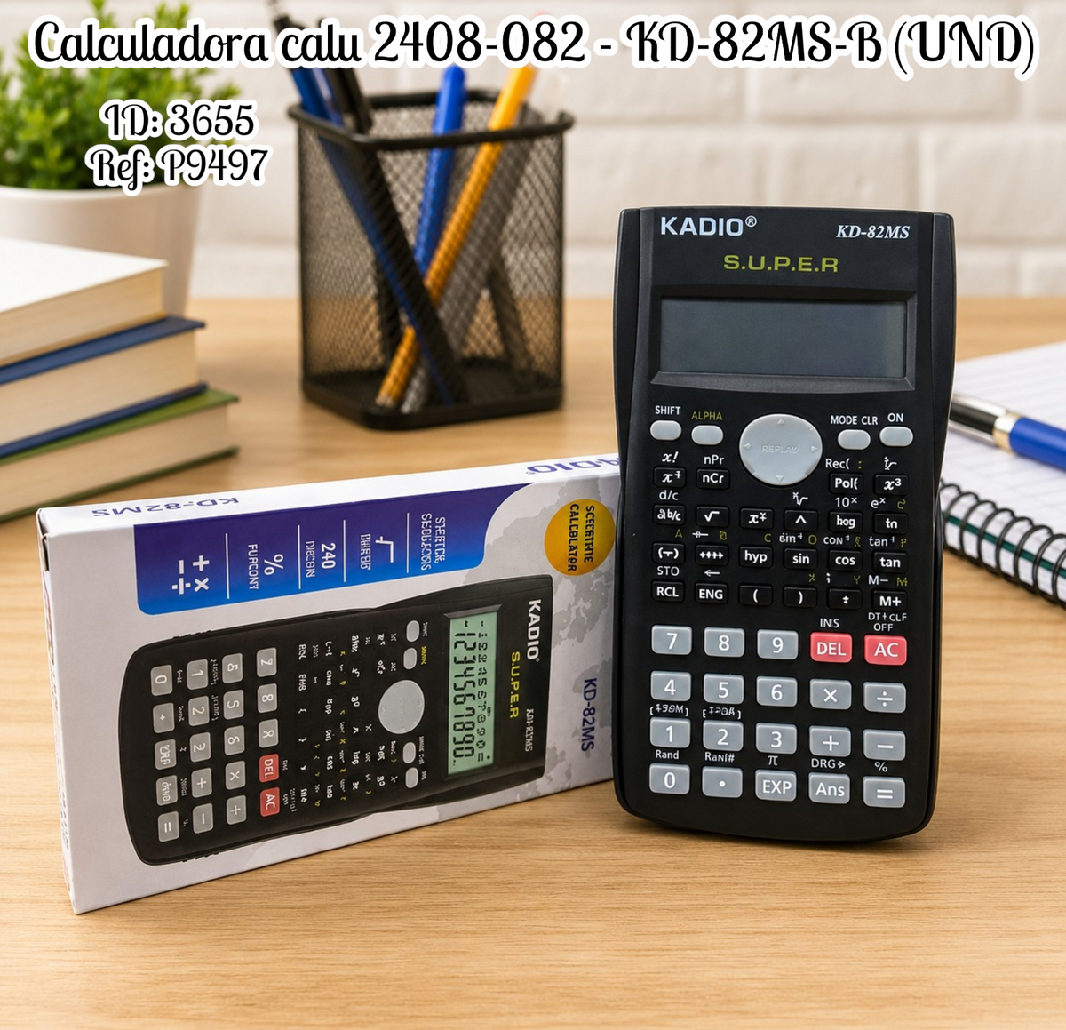 Calculadora calu 2408-082 (UND)