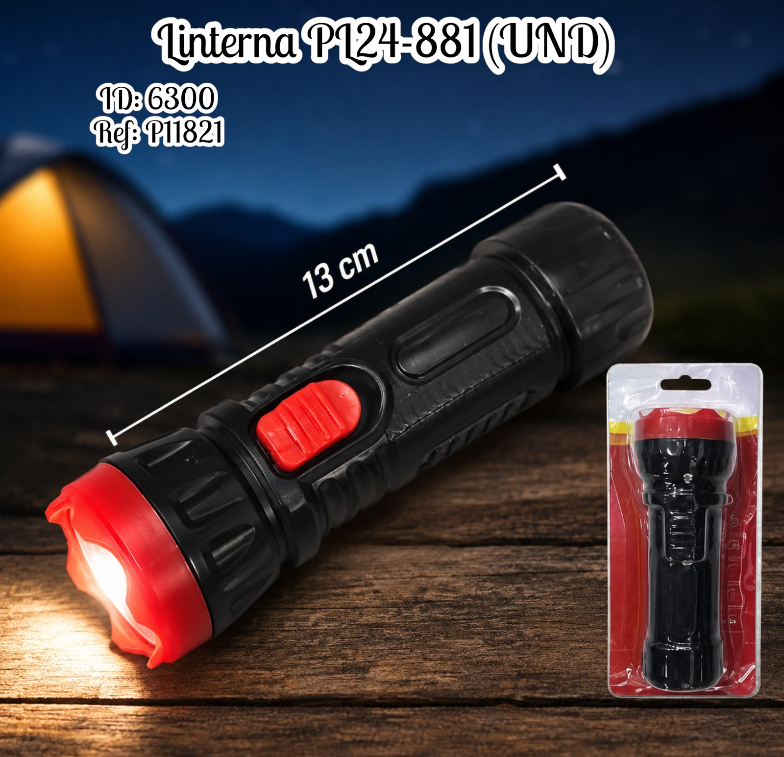 Linterna PL24-881 (UND)