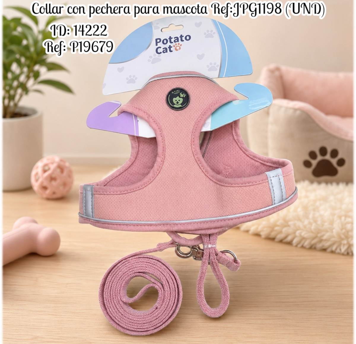 Collar con pechera para mascota Ref:JPG1198 (UND)