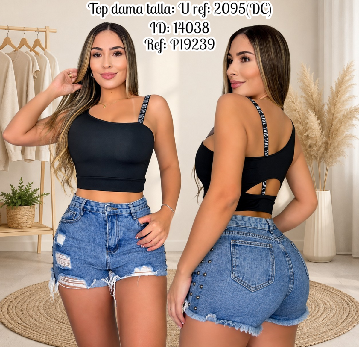Top dama talla: U ref: 2095(DC)