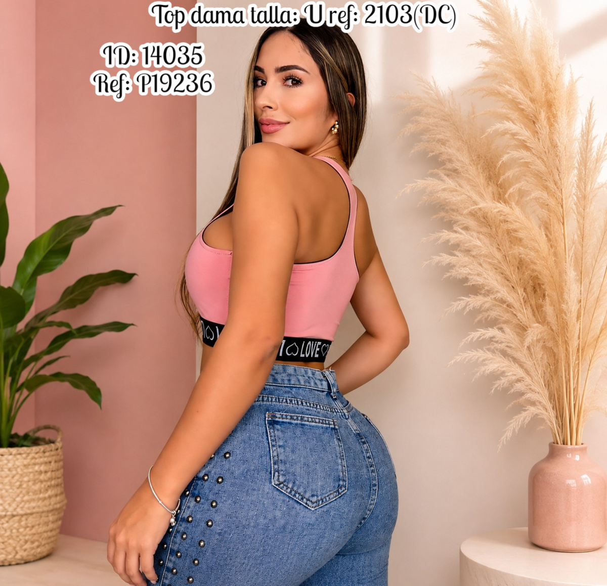 Top dama talla: U ref: 2103(DC)
