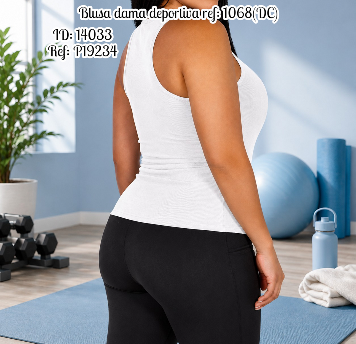 Blusa dama deportiva ref: 1068(DC)