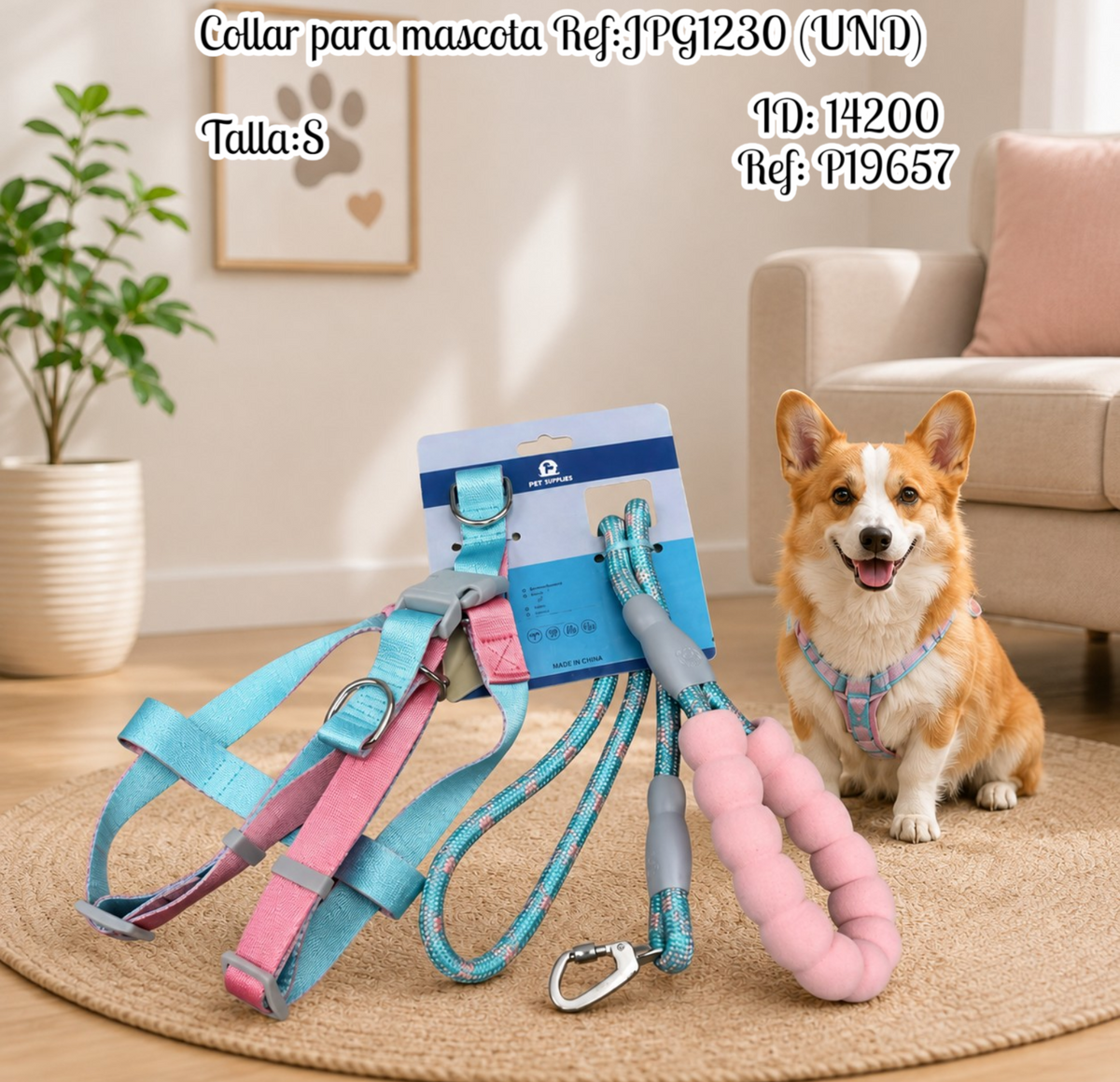 Collar para mascota Ref:JPG1230 (UND)