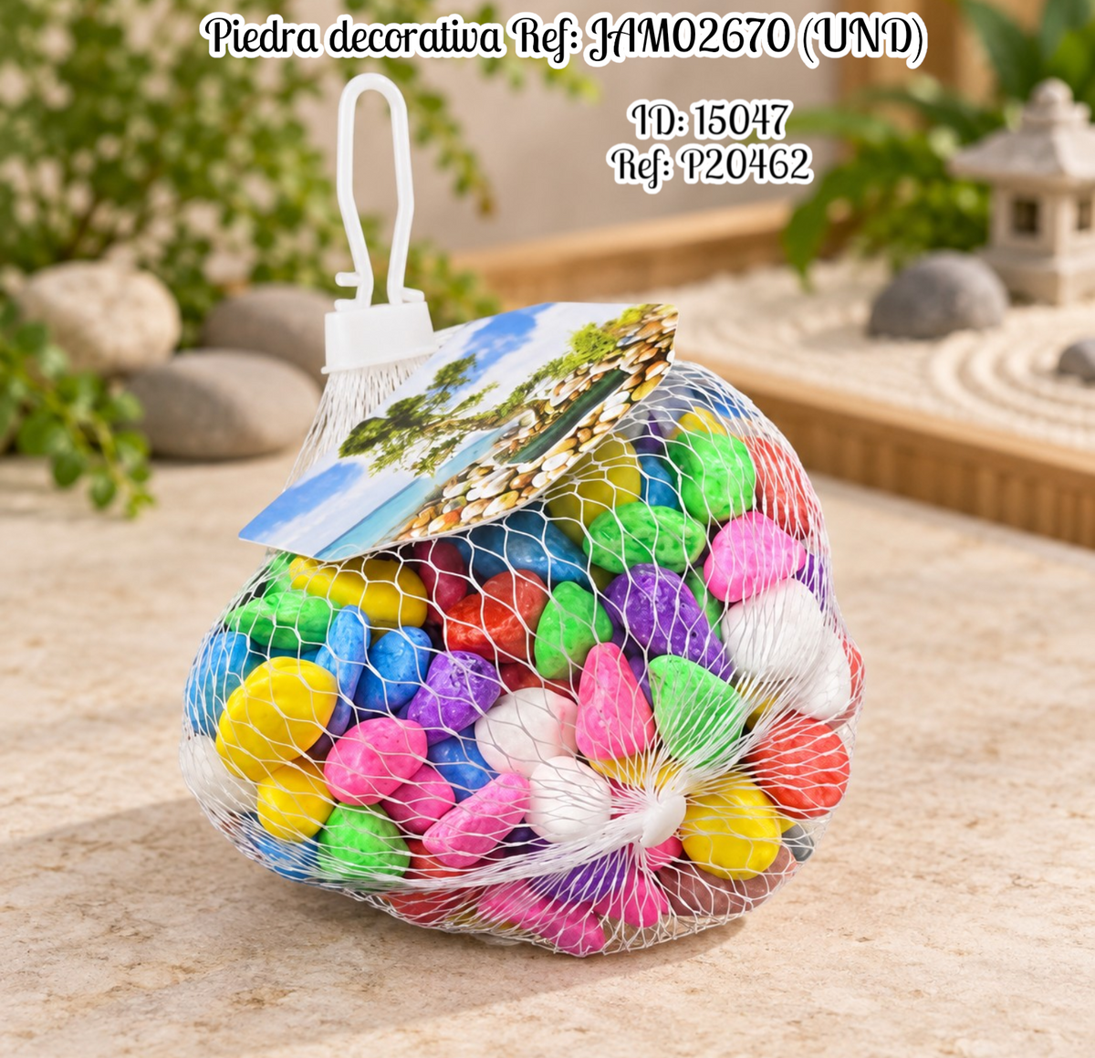 Piedra decorativa Ref: JAM02670 (UND)