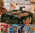 Cobija Navidad colven 180*220cm ref: F1BLFOR600NAVG1 (UND)