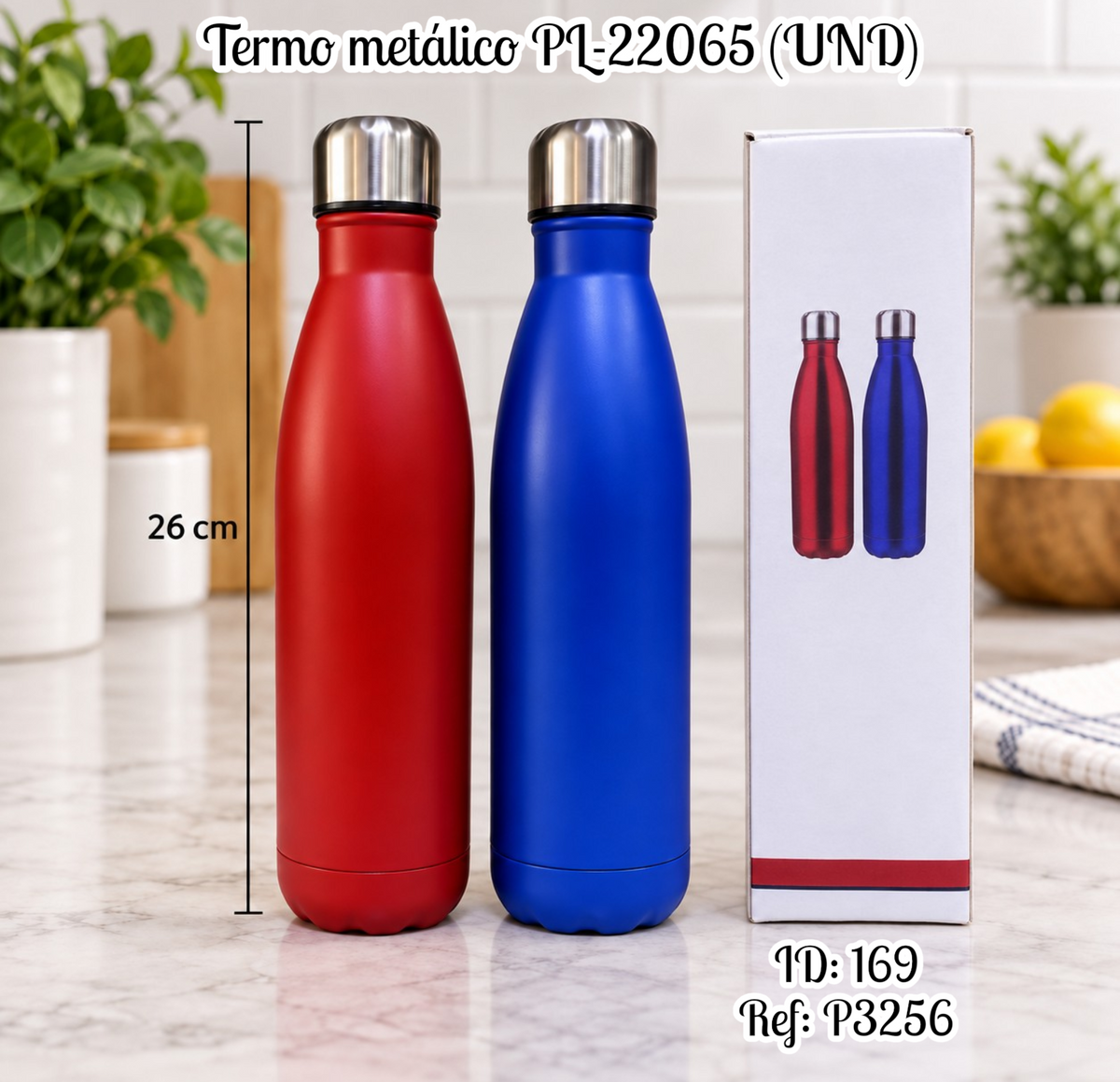Termo metálico PL-22065 (UND)