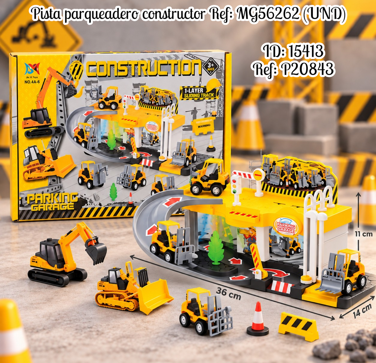 Pista parqueadero constructor Ref: MG56262 (UND)