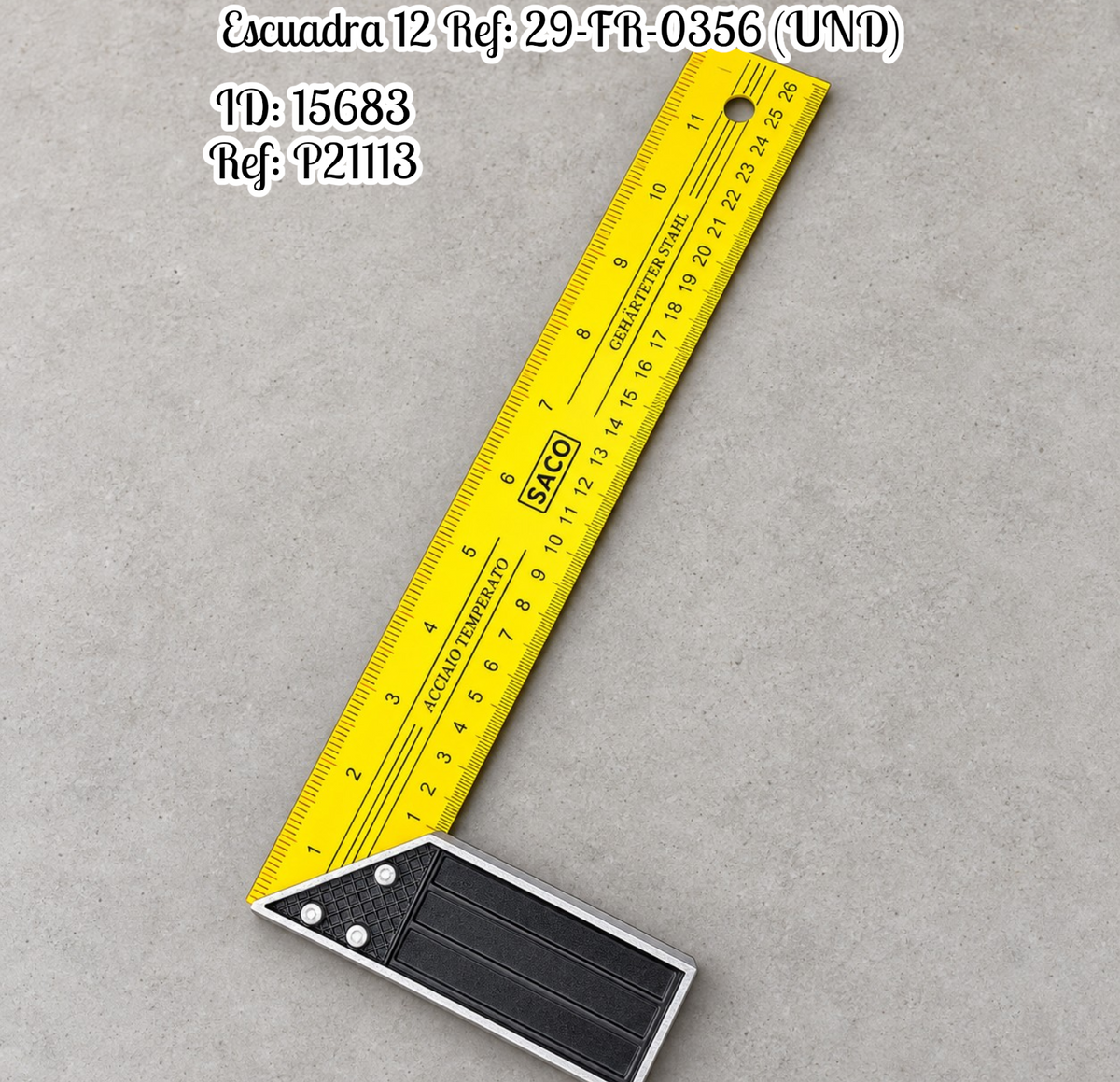 Escuadra 12 al por mayor – Ref. 29-FR-0356