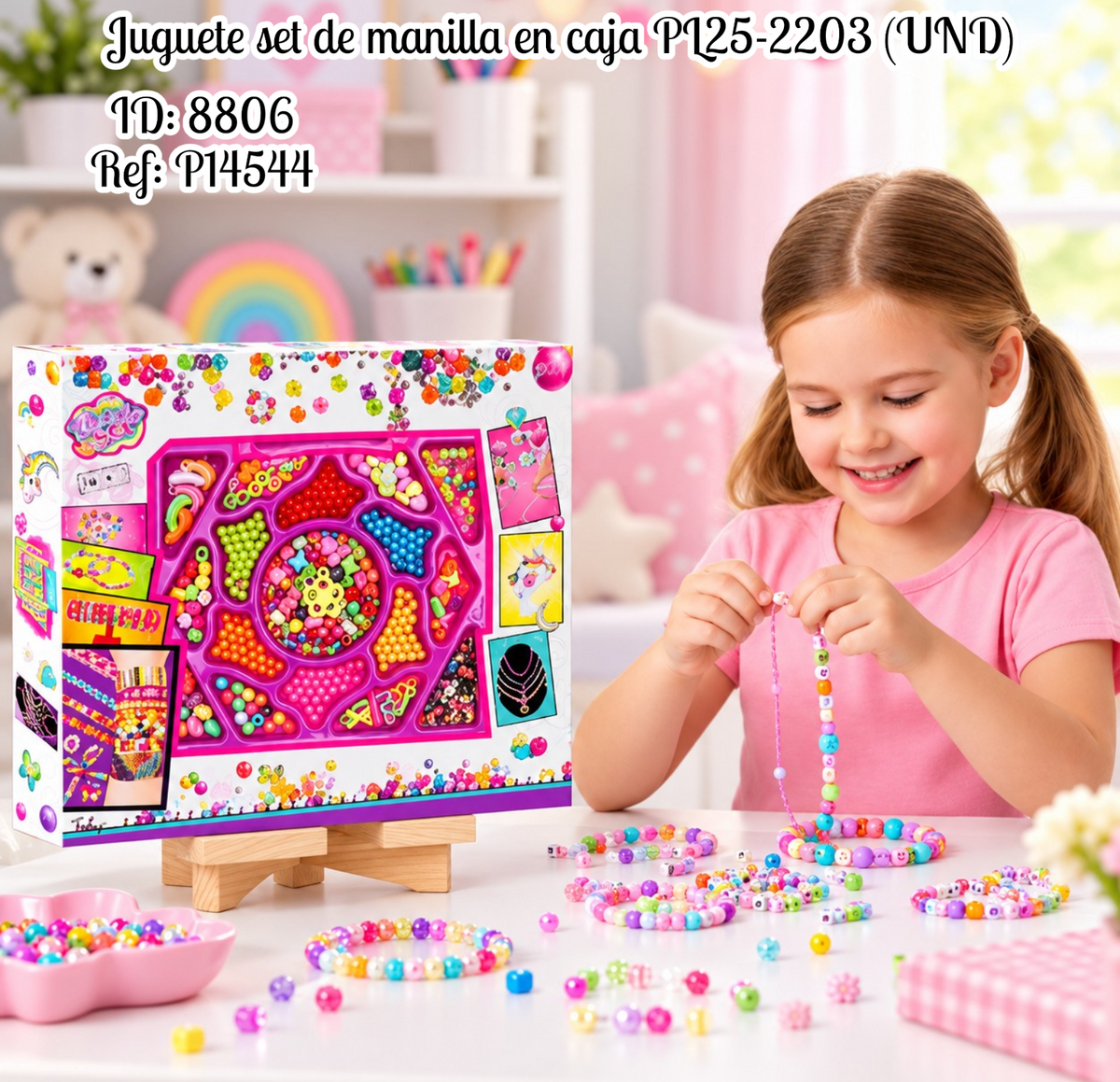 Juguete set de manilla en caja PL25-2203 (UND)
