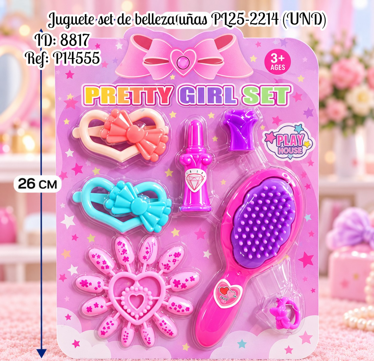 Juguete set de belleza uñas PL25-2214 (UND)