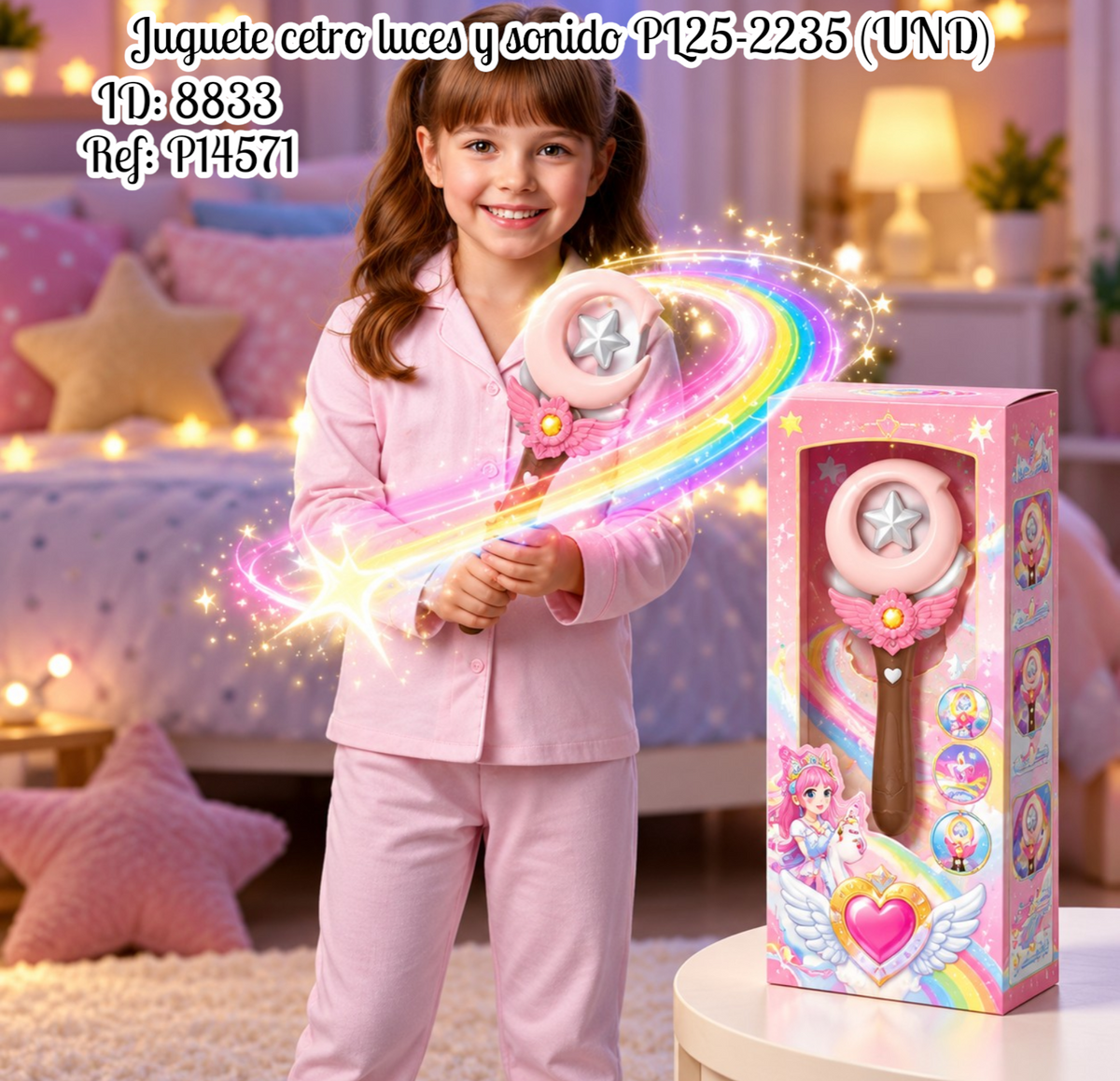 Juguete cetro luces y sonido al por mayor – Ref. PL25-2235