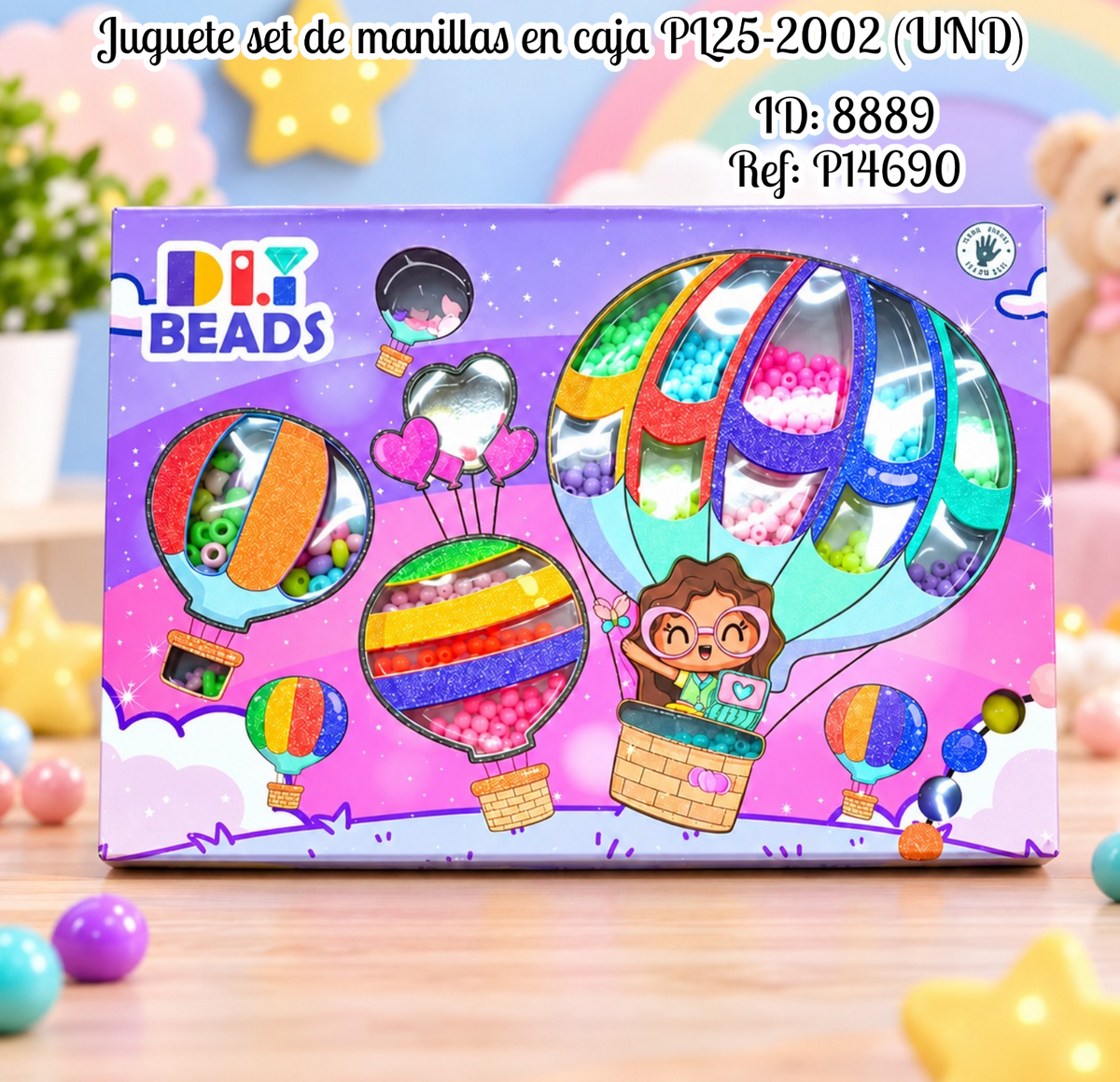 Juguete set de manillas en caja PL25-2002 (UND)