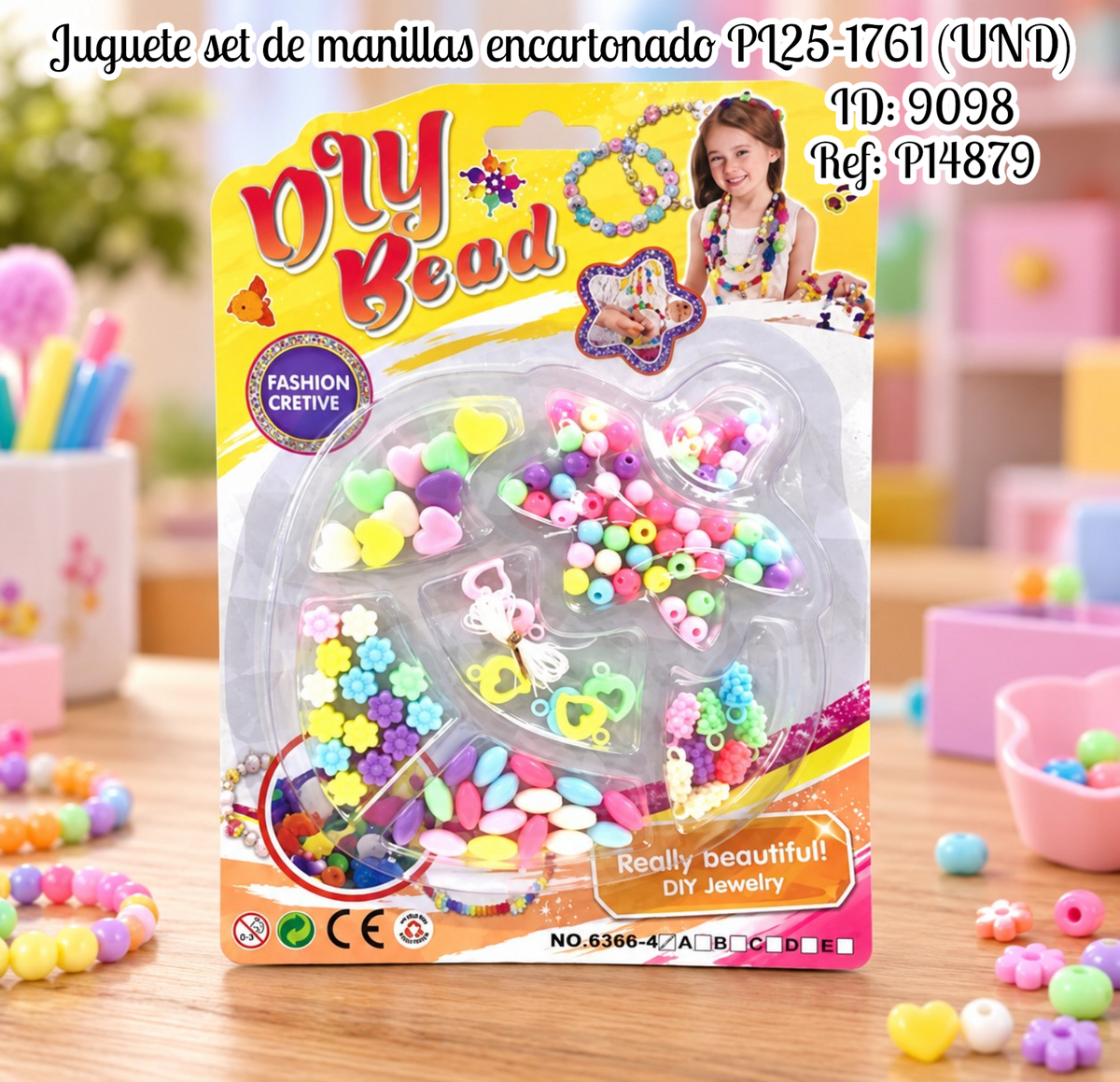 Juguete set de manillas encartonado PL25-1761 (UND)