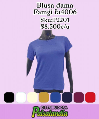 Blusa dama fa4006