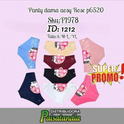 Panty dama aosi rose p6520 (DC)