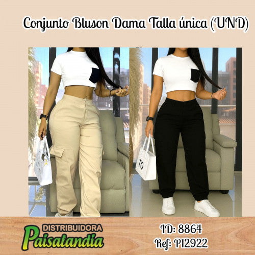 Conjunto Bluson Dama Talla única (UND)