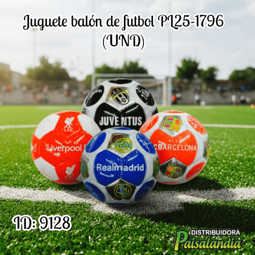 Juguete balón de futbol PL25-1796 (UND)