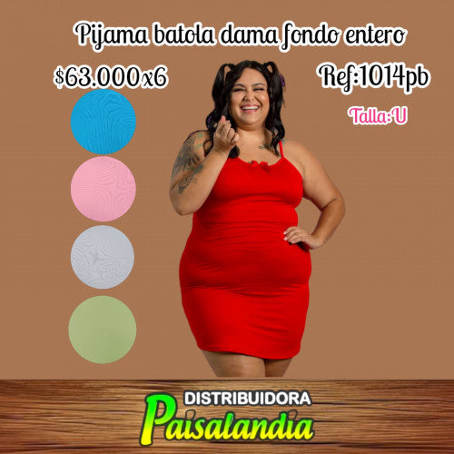 Pijama batola Maxi x 6 unidades