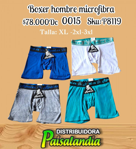 Boxer hombre microfibra XXL 0015