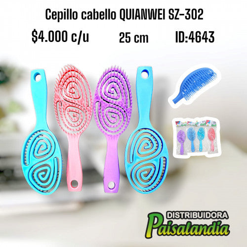 Cepillo de cabello QIANWEI SZ-302 (UND)