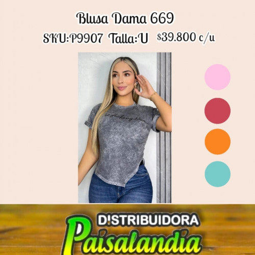 blusa dama 669 (UND)