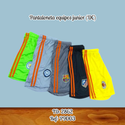 Pantaloneta equipos junior (DC)