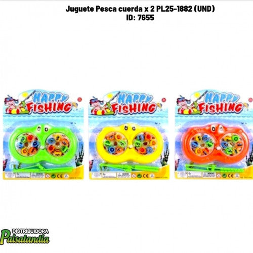 Juguete Pesca cuerda x 2 PL25-1882 (UND)