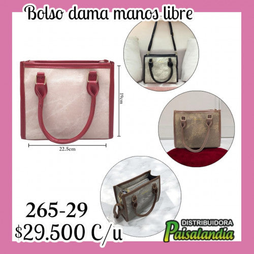 Bolso dama mano libre Mulun & Bags 265-29 (UND)