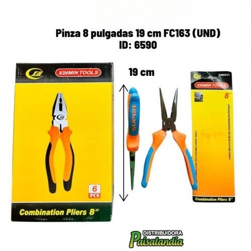 Pinza 8 pulgadas 19 cm FC163 (UND)