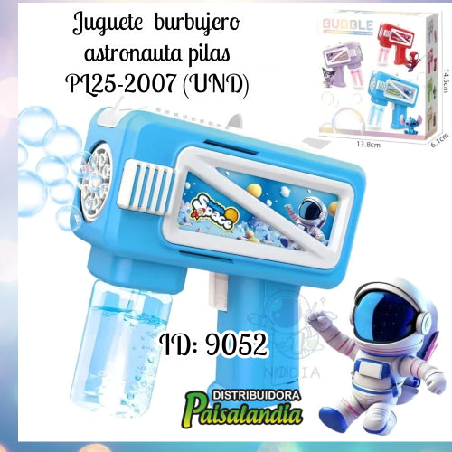 Juguete burbujero pilas PL25-2007 (UND)