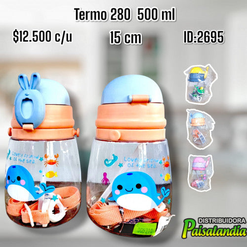 Termo estampados infantiles 500ml 280 (UND)