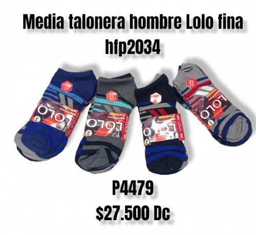 Media talonera hombre lolo fina hfp2034