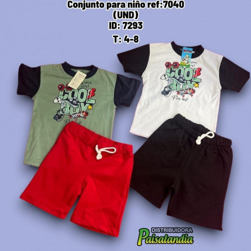 Conjunto para niño ref:7040 (UND)