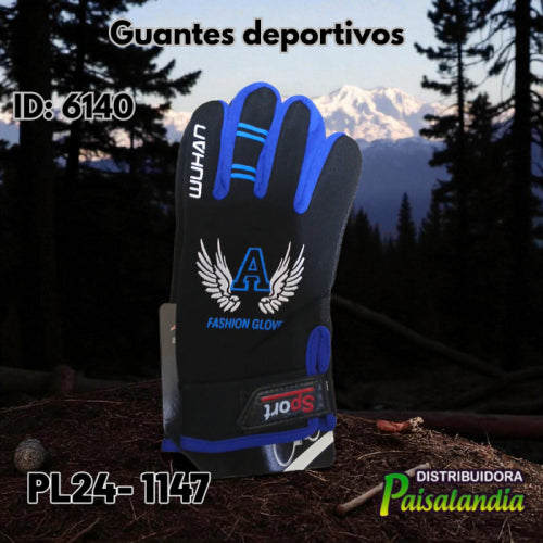 Guantes deportivos PL24-1147 18x12 cm (UND)