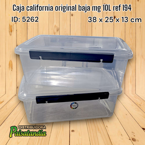 Caja california original baja mg 10L ref 194 (UND)
