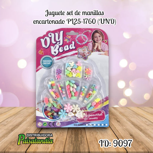 Juguete set de manillas encartonado PL25-1760 (UND)