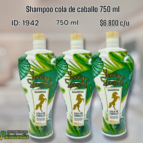 Shampoo cola de caballo 750 ml (UND)