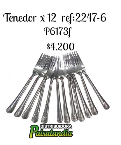 Tenedor x 12 ref:2247-6