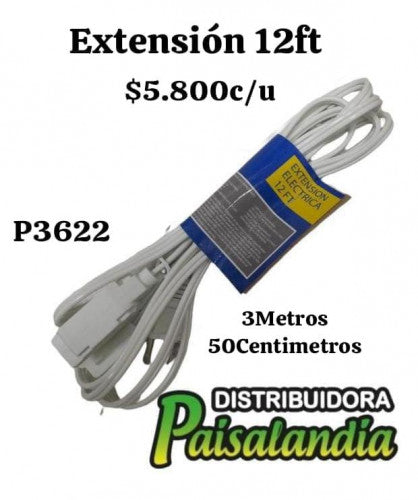 Extensión 12ft