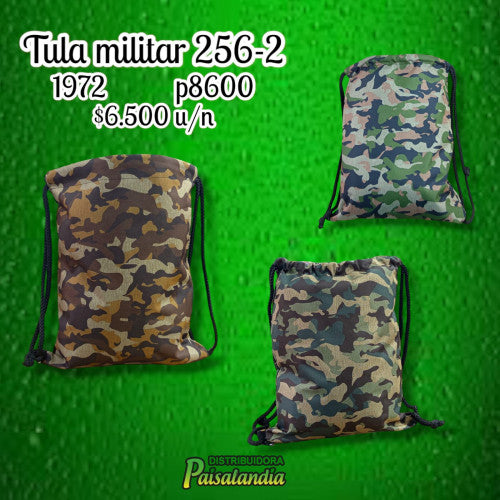 Tula plástica militar 256-2 (UND)